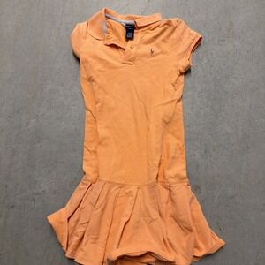 Polo by Ralph Lauren Orange Girls Dress Size L 12-14